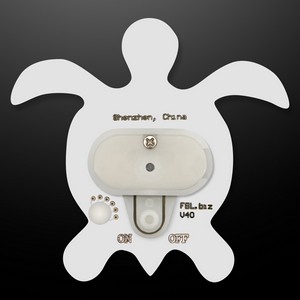 Flashing Sea Turtle Flashing Pins - PRINTED