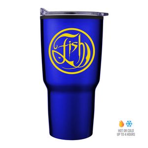 Fleece Blanket & Tumbler Combo Set