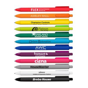 Flex Soft Touch Rubberized Ballpoint Pen
