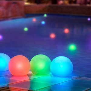 Floating Lights for Pool 3" Deco Balls - PRINTED