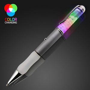 Floating Pebbles Light Up Pen - PRINTED