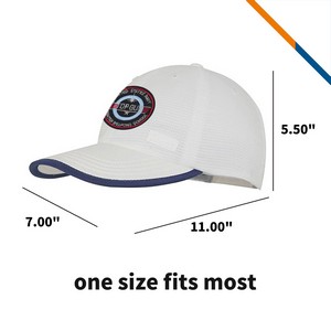 FlowZip Polyester Dobby Performance Cap