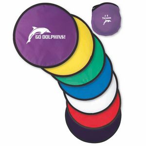 Fold Up Flying Disc w/ Pouch