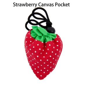 Foldaway Shopper Drawstring Pouch Tote Bag