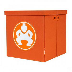 Folding Furniture Cube - 14" Orange