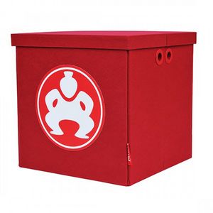 Folding Furniture Cube - 14" Red