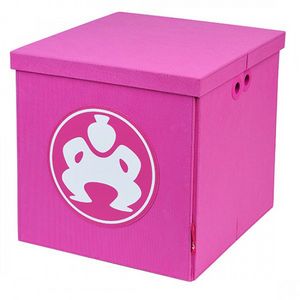 Folding Furniture Cube - 18" Pink