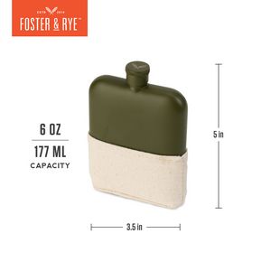 Foster & Ryeâ„¢ Army Flask