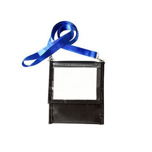 Front Flap Pocket Neck Wallet With Six Pockets