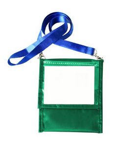 Front Flap Pocket Neck Wallet With Six Pockets