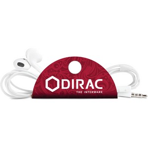 Full Color 4" Round Tech Taco Cord Organizer