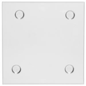 Full Color 4" Square Clear Glass Coasters W/ Custom Print