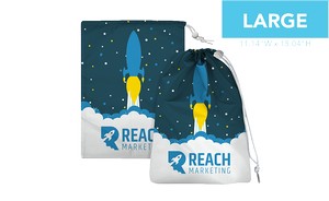 Full Color Cinch Pouch - Large