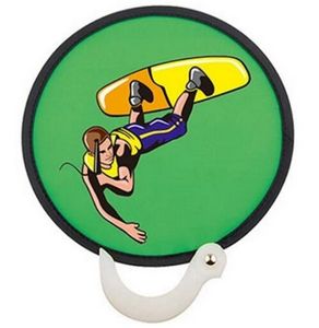 Full Color Fold Up Fan w/ Handle