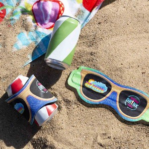 Full Color Glasses Shaped Slap Wrapâ„¢
