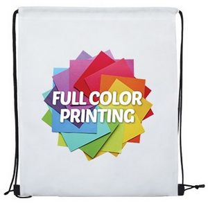 Full Color Non Woven Drawstring Backpack