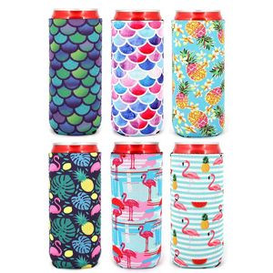 Full Color Slim Can Cooler