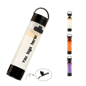 Functional Camping Flashlight Key Chain