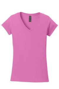 GildanÂ® Softstyle Women's Fit V-Neck T-Shirt