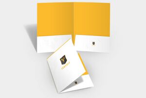 Gloss Cover Presentation Folder (9"x12")