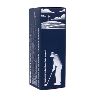 Golf Ball In Custom Three Ball Sleeve