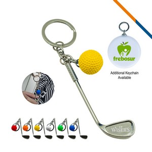 Golf Clubs Keychain