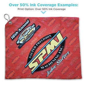 Golf Towel With Hook and Grommet - Customize with ANY design!