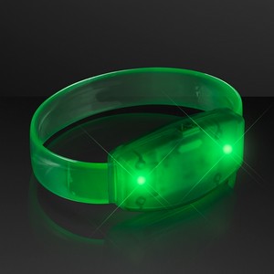 Green "Galaxy Glow" LED Band Bracelets
