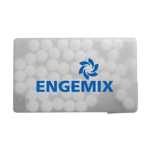 Greeting Card w/Rectangle Credit Card Mints