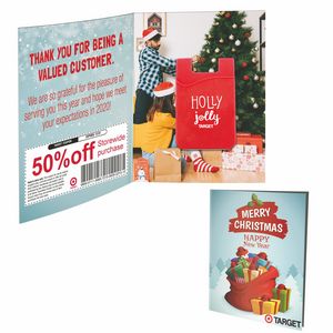 Greeting Card with Silicone Smart Wallet