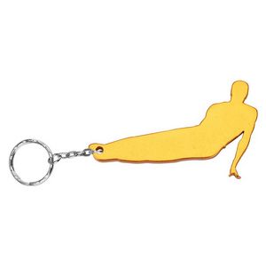 Gymnastics Man Bottle Opener Keychain