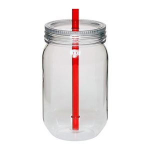 Halden Single Wall Mason Jars - 24 OZ.