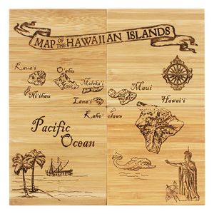 Hawaii Puzzle Coaster Set