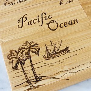 Hawaii Puzzle Coaster Set