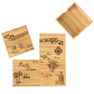 Hawaii Puzzle Coaster Set