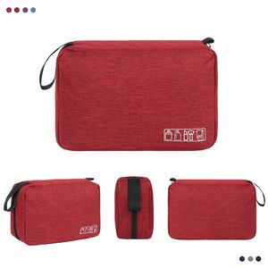 Heathered Hanging Toiletry Bag