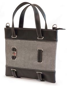 Herringbone Tablet Tote