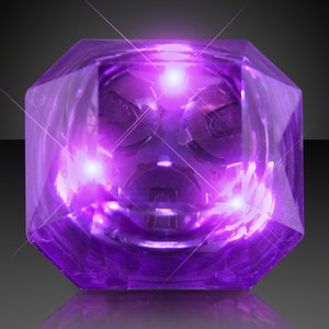 Huge Purple Gem Lighted Rings - PRINTED