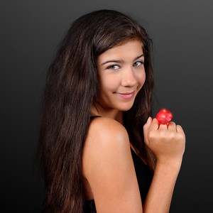 Huge Red Gem Lighted Rings - BLANK