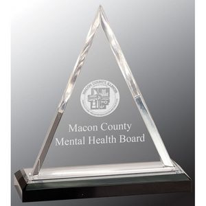 Impress Triangle Acrylic Award