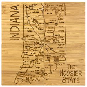 Indiana Puzzle Coaster Set