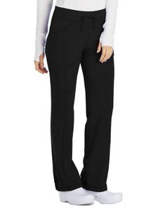 Infinity - Low Rise Straight Leg Elastic Waistband Drawstring Pant