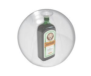 Inflatable Beach Ball with Custom Bottle