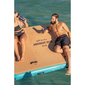 Inflatable Floating Dock (6.6' x 6')