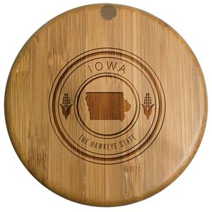 Iowa State Stamp Salt Box