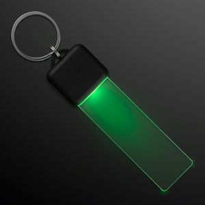Jade Green LED Keychain Light - PRINTED