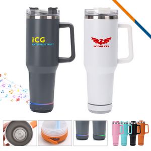 Jentis BluetoothÂ® Speaker Tumbler - 40 OZ.