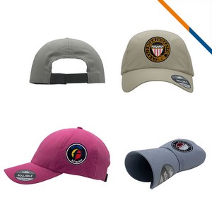 Juniper® AirBolt Soft Brim 6 Panel Perforated Performance Cap