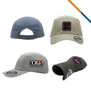 Juniper® CoolHit Soft Brim 5 Panel Performance Cap