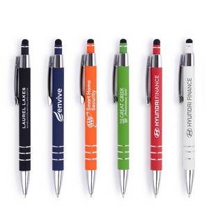 Karina Stylus Satin Soft Touch Click Metal Pen